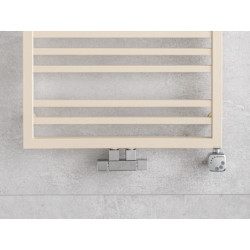 Ventil k radiátoru P.M.H. kov chrom CUBE-T