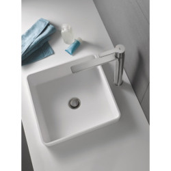 Vysoká umyvadlová baterie GROHE Lineare bez výpusti supersteel 23405DC1