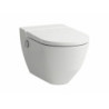 Akční balíček Laufen NAVIA závěsné WC + podomítkový modul + WC tlačítko chrom matné + reproduktor
