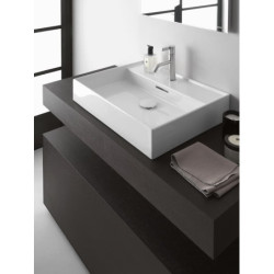 Umyvadlo Laufen Kartell By Laufen 60x46 cm otvor pro baterii uprostřed H8163330001041