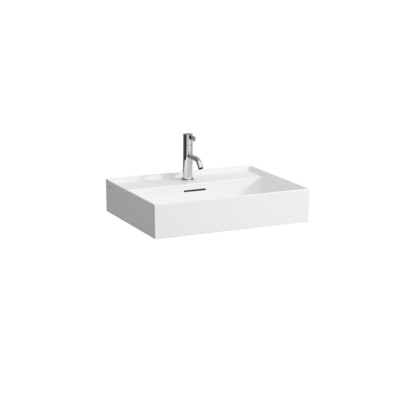 Umyvadlo Laufen Kartell By Laufen 60x46 cm otvor pro baterii uprostřed H8163330001041