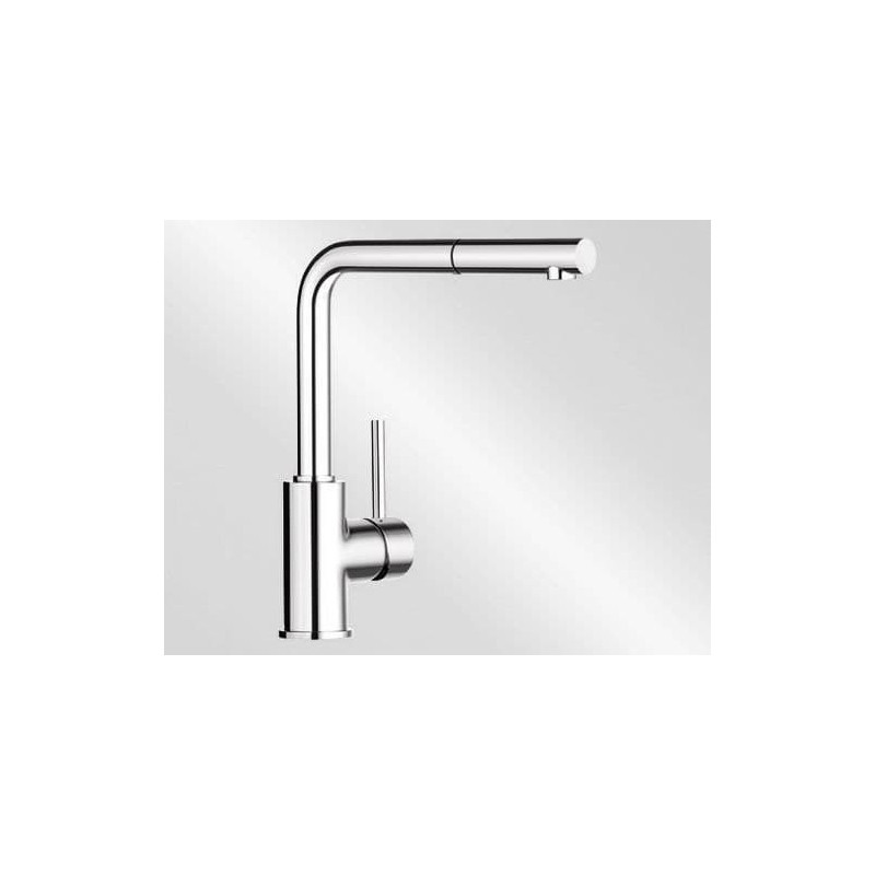 Dřezová baterie Blanco Mila - S s vytahovací sprškou chrom 521466