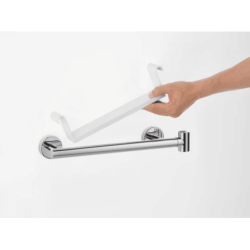 Madlo Hansgrohe Unica s držákem bílá/chrom 26328400