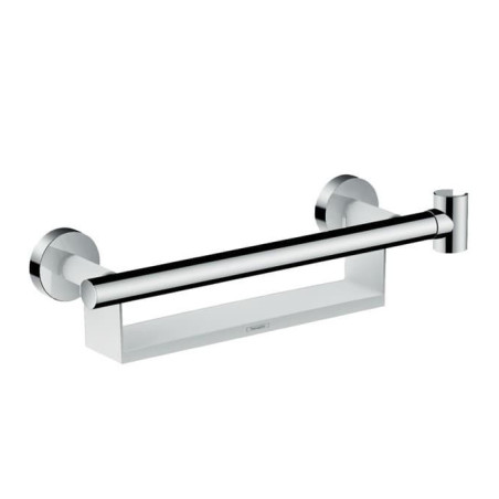 Madlo Hansgrohe Unica s držákem bílá/chrom 26328400