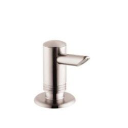 Dávkovač mýdla Hansgrohe nerez 40418800