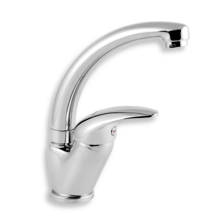 Dřezová baterie Novaservis Metalia 55 s otočným ramínkem chrom 55016,0