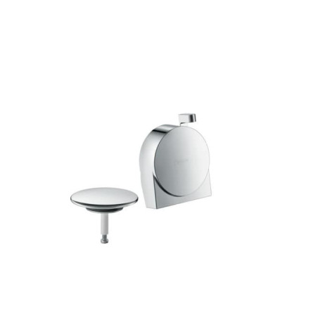 Vrchní sada k vaně Hansgrohe Exafill S kartáčovaný nikl 58117820