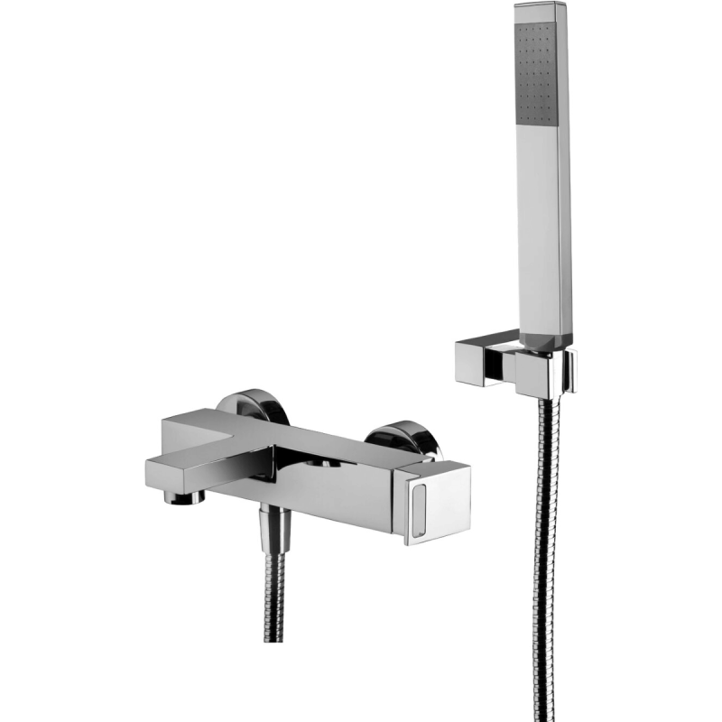 Vanová baterie Paffoni Effe se sprchovým setem 150 mm chrom EF023CR