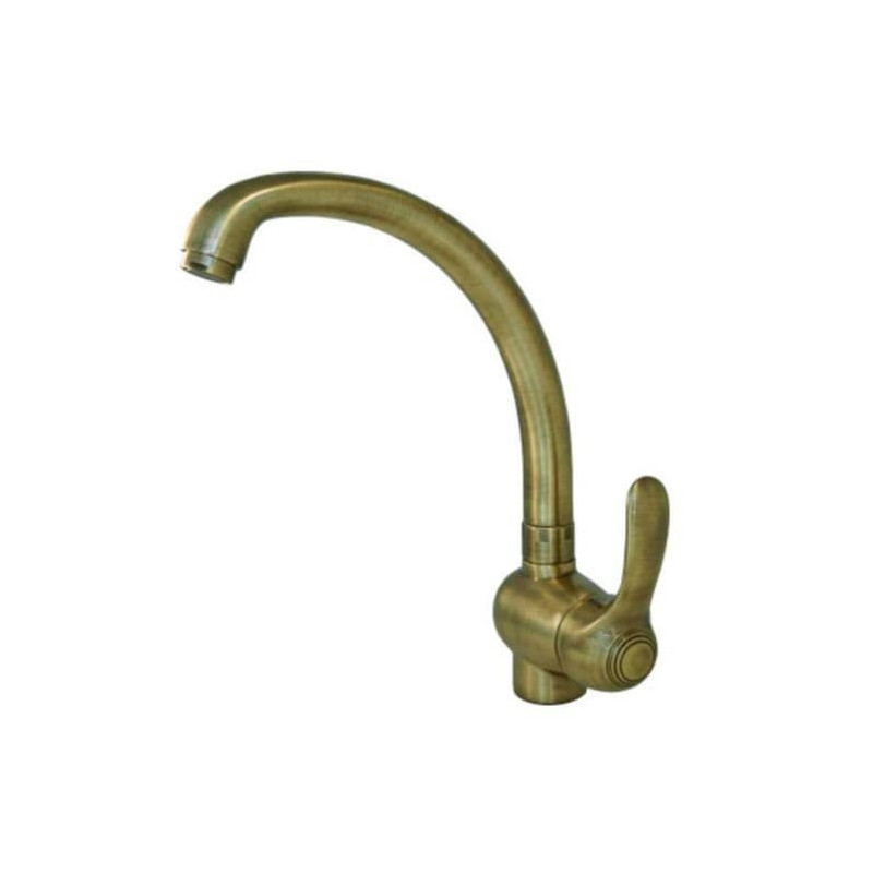 Dřezová baterie Paffoni Flavia s otočným ramínkem bronz FA181BR