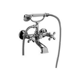 Vanová baterie Paffoni Ricordi se sprchovým setem 150 mm chrom IRV022CR