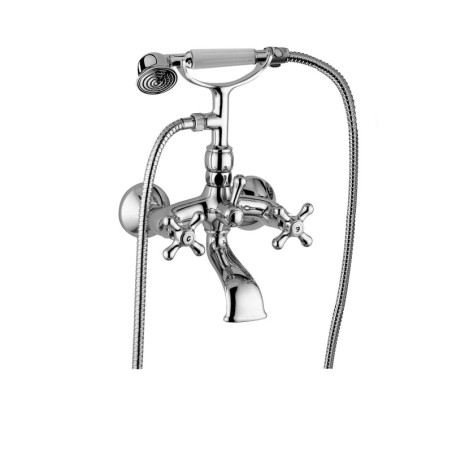 Vanová baterie Paffoni Ricordi se sprchovým setem 150 mm chrom IRV026CR