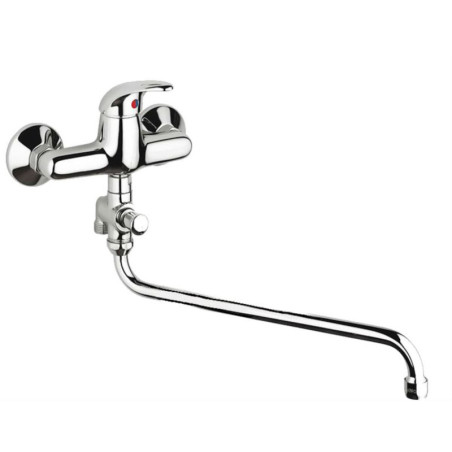 Vanová baterie Paffoni Laguna bez sprchového setu 150 mm chrom LA172