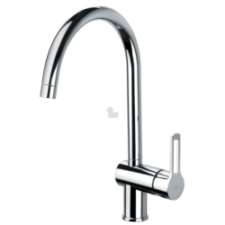 Dřezová baterie Paffoni Ringo s otočným ramínkem chrom RIN180CR
