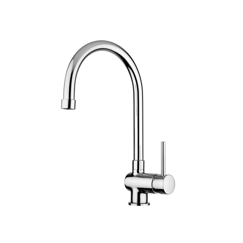 Dřezová baterie Paffoni Stick s vytahovací spškou chrom SK185CR