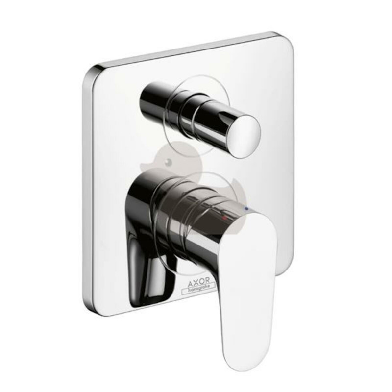 Sprchová a vanová baterie Hansgrohe Axor Citterio M bez podomítkového tělesa chrom 34425000