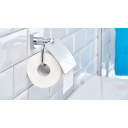 Držák toaletního papíru Tesa Hukk chrom HUK25