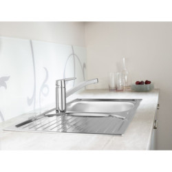 Dřezová baterie Hansa HA224 s otočným raménkem chrom SIKOBHE282