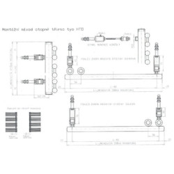 Radiátor kombinovaný Anima Henrik 145x50 cm bílá SIKOHTO5001500