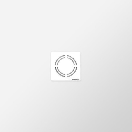 Sprchová vanička čtvercová Polysan Flexia 80x80 cm litý mramor 72941