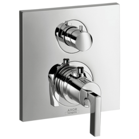 Sprchová a vanová baterie Hansgrohe Axor Citterio bez podomítkového tělesa chrom 39720000