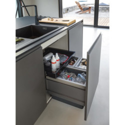 Vestavný odpadkový koš, sorter Franke FX 60 26-11-11 121.0557.763