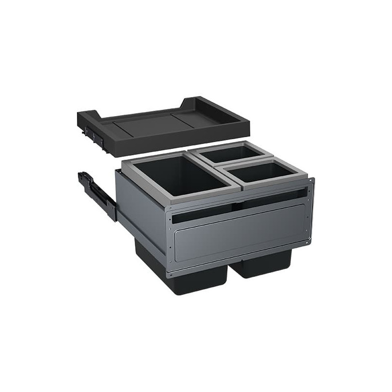 Vestavný odpadkový koš, sorter Franke FX 60 26-11-11 121.0557.763