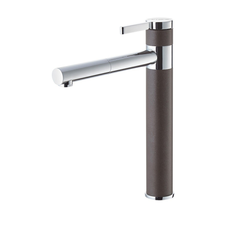 Dřezová baterie Alveus Zina  s otočným raménkem čokoládová 1129056