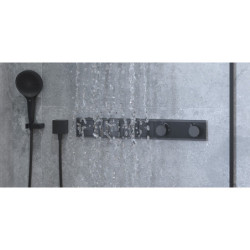 Držák sprchy Hansgrohe Porter E pevný matná černá 28387670