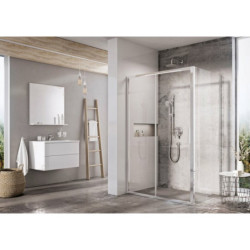 Boční zástěna ke sprchovým dveřím 90 cm Ravak Brilliant X9BM70C00Z1