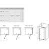 Sprchové dveře 120 cm Ravak Pivot 03GG0300Z1