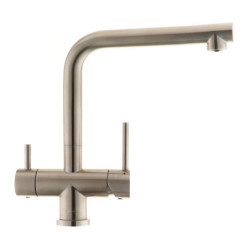 Dřezová baterie SIKO, třícestná, nerez SIKOBSD185F