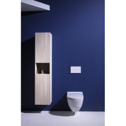 Koupelnová skříňka vysoká Laufen Base 35x165x33,5 cm světlý jilm H4027011102621