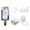 Cenově zvýhodněný závěsný WC set Geberit k zazdění + WC S-Line S-line Pro 110.302.00.5ND4