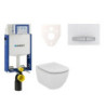 Cenově zvýhodněný závěsný WC set Geberit k zazdění + WC Ideal Standard Tesi 110.302.00.5NE8