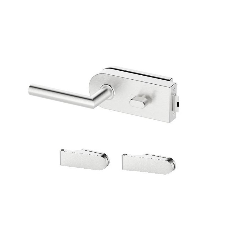 Klika +panty na skleněné dveře WC knoflík (WC) nerez BUDSETRWCIP