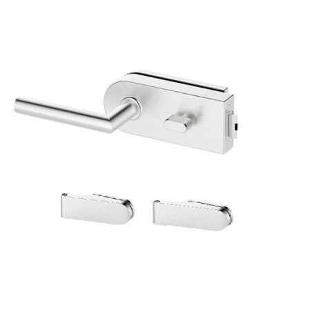 Klika +panty na skleněné dveře WC knoflík (WC) nerez BUDSETRWCIP