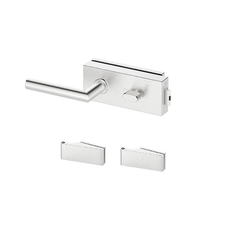 Klika +panty na skleněné dveře WC knoflík (WC) nerez BUDSETHWCIL