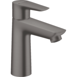Páková umyvadlová baterie 110 Hansgrohe Talis E s odtokovou soupravou, kartáčovaný černý chrom 71710340