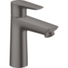 Páková umyvadlová baterie 110 Hansgrohe Talis E s odtokovou soupravou, kartáčovaný černý chrom 71710340