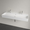 Dvojumyvadlo Villeroy & Boch Memento 120x42 cm dva otvory pro baterii 4A22CK01
