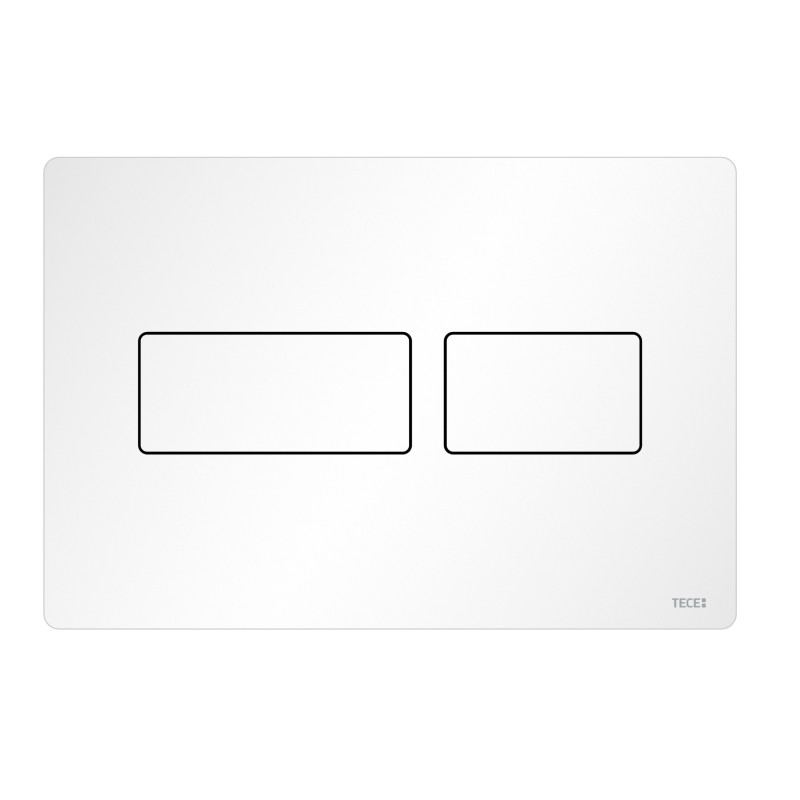 Ovládací tlačítko Tece Solid bílá mat 9240433