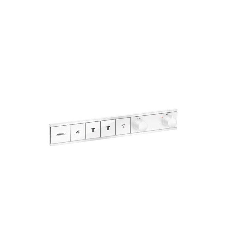 Sprchová baterie Hansgrohe Rainselect 4 bez podomítkového tělesa matná bílá 15382700