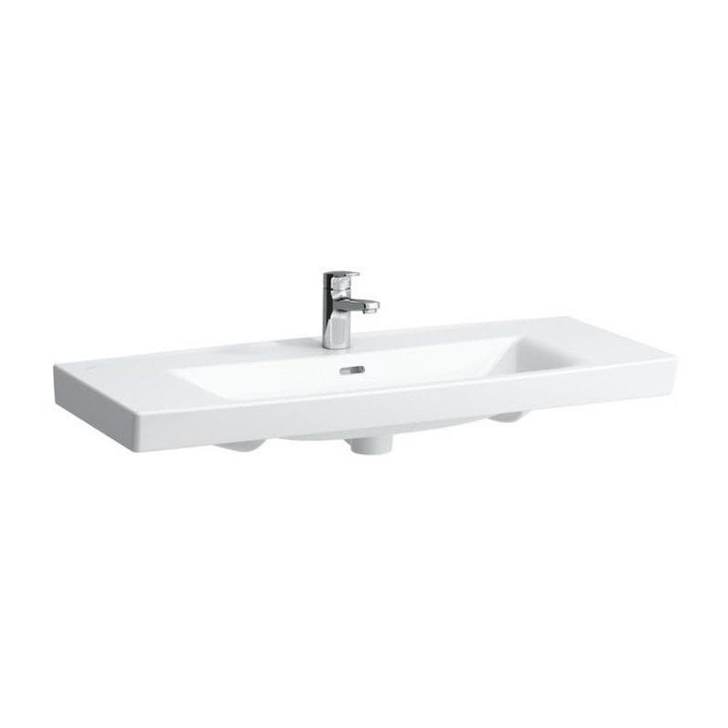 Nábytkové umyvadlo Laufen Pro Nordic 100x42 cm otvor pro baterii uprostřed H8109584001041