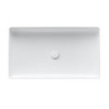 Umyvadlo na desku Laufen Living City 60x34 cm bez otvoru pro baterii, bez přepadu H8114344001121