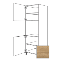 Kuchyňská skříňka vysoká Naturel Sente24 pro troubu 60 cm dub sierra 405.GO02.L