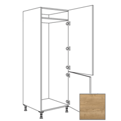 Kuchyňská skříňka vysoká Naturel Sente24 pro lednici 60 cm dub sierra 405.GD17802.R