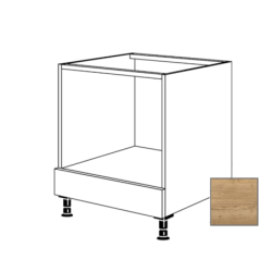 Kuchyňská skříňka spodní Naturel Sente24 pro troubu 60 cm dub sierra 405.HUB