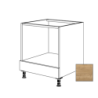 Kuchyňská skříňka spodní Naturel Sente24 pro troubu 60 cm dub sierra 405.HUB