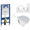 Závěsný wc set do lehkých stěn / předstěnová KOLO Rekord SIKOGES4K7