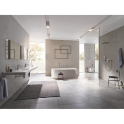 GROHE Nova Cosmopolitan S Ovládací tlačítko splachování, kartáčovaný Hard Graphite 37601AL0